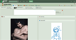 Desktop Screenshot of pirate-kittie.deviantart.com