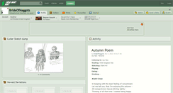 Desktop Screenshot of brideofmaggots.deviantart.com