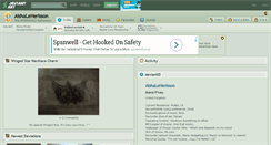 Desktop Screenshot of aishaleherisson.deviantart.com