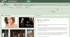 Desktop Screenshot of n83.deviantart.com