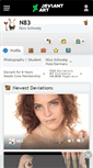 Mobile Screenshot of n83.deviantart.com