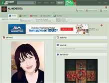 Tablet Screenshot of al-mendoza.deviantart.com