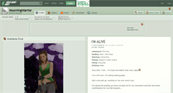 Desktop Screenshot of mourningwarrior.deviantart.com