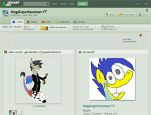 Tablet Screenshot of megasupertacoman-yt.deviantart.com