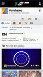 Mobile Screenshot of msnshame.deviantart.com