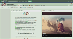 Desktop Screenshot of drawanime.deviantart.com
