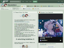 Tablet Screenshot of drawanime.deviantart.com