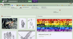 Desktop Screenshot of misfitmagic.deviantart.com