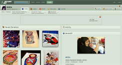 Desktop Screenshot of mgea.deviantart.com