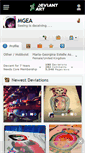 Mobile Screenshot of mgea.deviantart.com