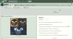 Desktop Screenshot of dhaskoi.deviantart.com