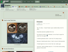 Tablet Screenshot of dhaskoi.deviantart.com