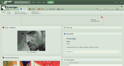 Desktop Screenshot of d-morrigan.deviantart.com
