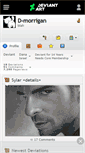 Mobile Screenshot of d-morrigan.deviantart.com
