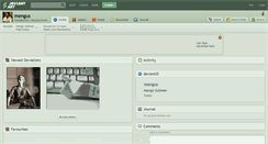Desktop Screenshot of mengus.deviantart.com