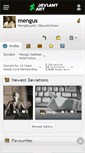 Mobile Screenshot of mengus.deviantart.com