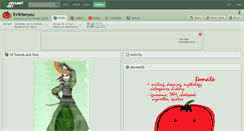 Desktop Screenshot of evilhanyou.deviantart.com
