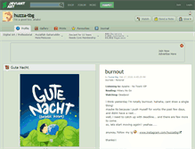 Tablet Screenshot of huzza-tbg.deviantart.com