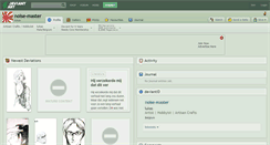 Desktop Screenshot of noise-master.deviantart.com