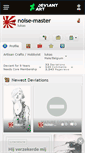 Mobile Screenshot of noise-master.deviantart.com