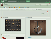 Tablet Screenshot of jlfarfan.deviantart.com