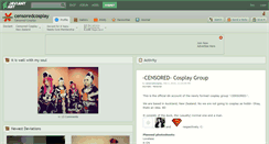 Desktop Screenshot of censoredcosplay.deviantart.com