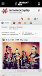 Mobile Screenshot of censoredcosplay.deviantart.com