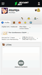 Mobile Screenshot of missnips.deviantart.com