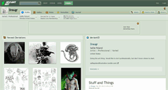 Desktop Screenshot of draugr.deviantart.com