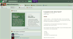 Desktop Screenshot of mightyxhoneylove.deviantart.com