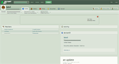 Desktop Screenshot of kmvl.deviantart.com