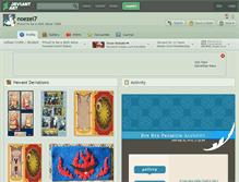 Tablet Screenshot of noezel7.deviantart.com