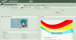Desktop Screenshot of pandoraskaleidoscope.deviantart.com