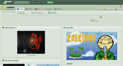 Desktop Screenshot of caleidos.deviantart.com