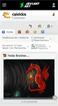 Mobile Screenshot of caleidos.deviantart.com
