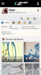 Mobile Screenshot of i3led.deviantart.com