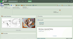 Desktop Screenshot of manpride.deviantart.com
