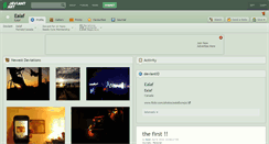 Desktop Screenshot of ealaf.deviantart.com