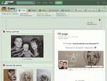 Tablet Screenshot of eluany.deviantart.com