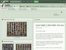 Tablet Screenshot of coolflm.deviantart.com