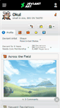 Mobile Screenshot of okul.deviantart.com