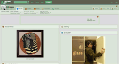 Desktop Screenshot of dj-glass.deviantart.com