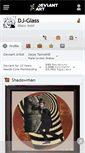 Mobile Screenshot of dj-glass.deviantart.com