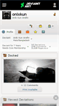 Mobile Screenshot of onixkun.deviantart.com