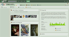 Desktop Screenshot of gorgon-love.deviantart.com