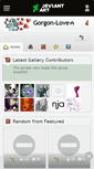 Mobile Screenshot of gorgon-love.deviantart.com