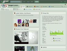 Tablet Screenshot of gorgon-love.deviantart.com