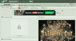 Desktop Screenshot of kurios-kat.deviantart.com