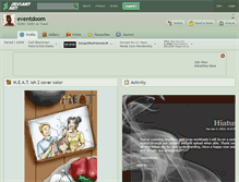 Tablet Screenshot of eventdoom.deviantart.com