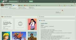 Desktop Screenshot of medievallass.deviantart.com